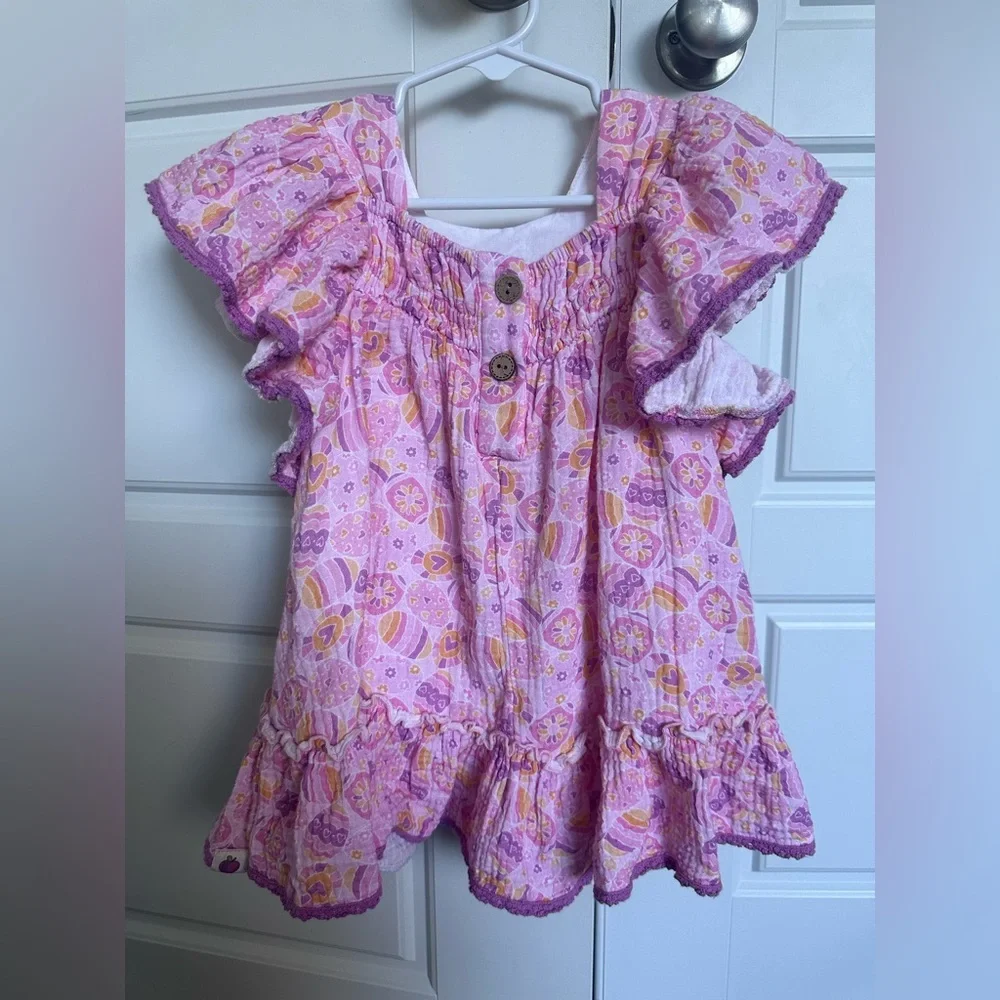 Cheeky Plum Purple Dress with Eggs